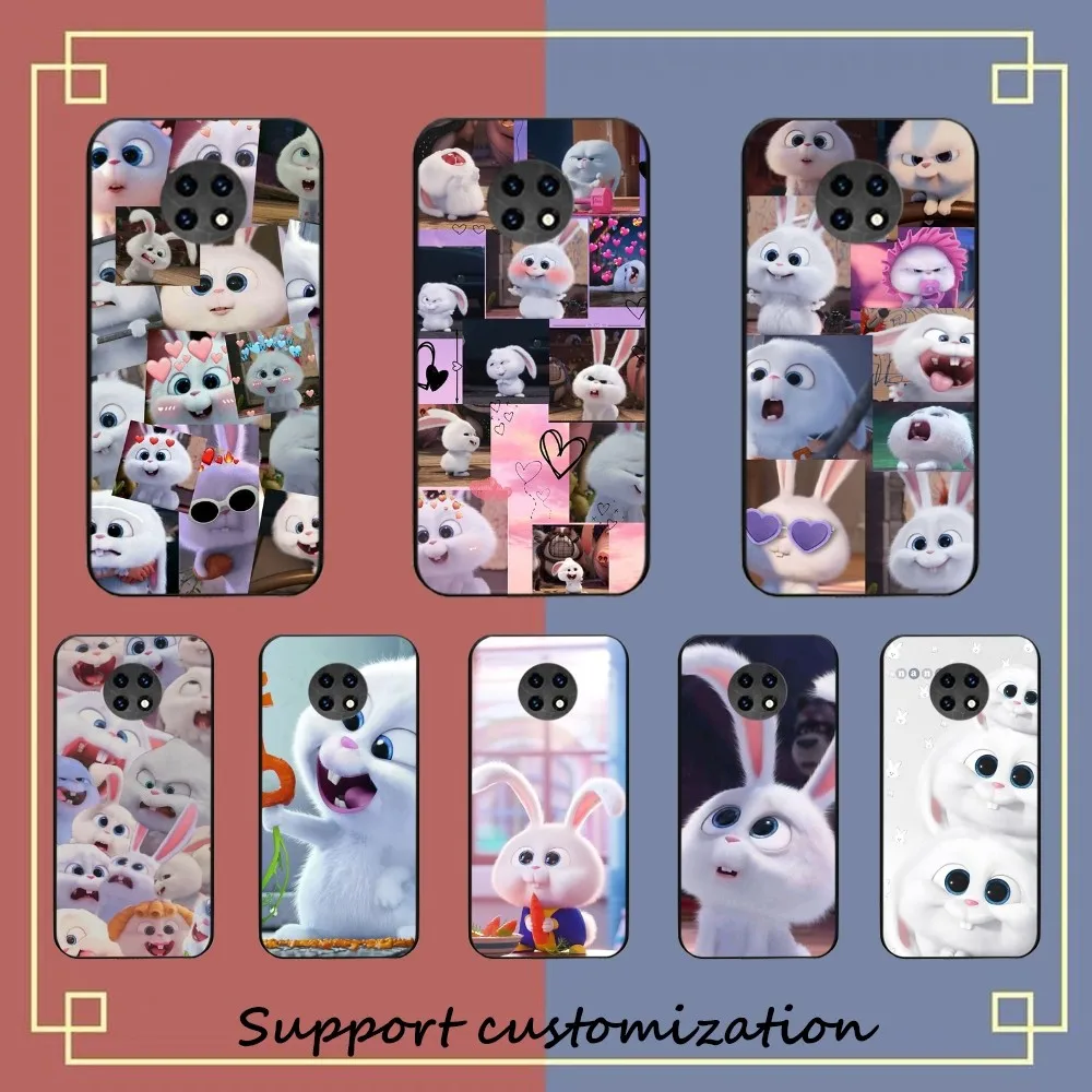 Cartoon Cute Anime R-Rabbit Phone Case For Redmi Note 4 X 5 A 6 7 8 T 9 9S 10 11 11S 11Epro Poco M3 pro