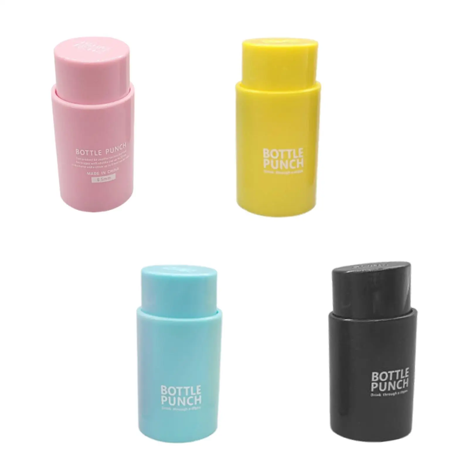 

Bottle Cap Hole Puncher,Portable,Creative,Compact, Manual, Practical Straw Hole Punch Punching Tool