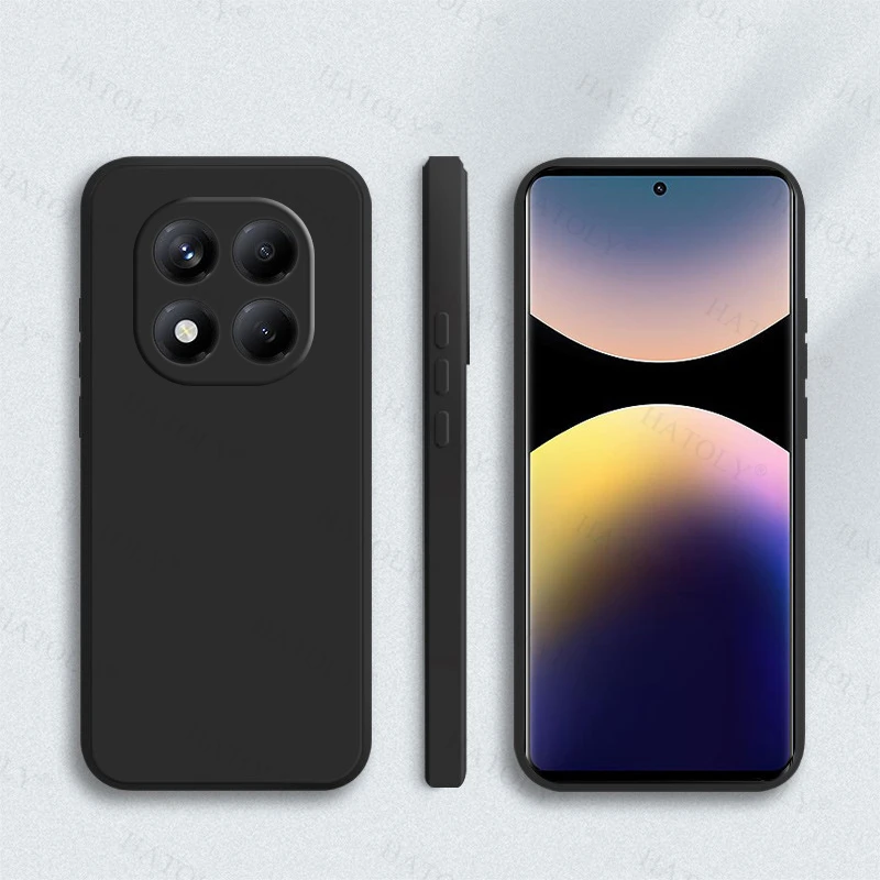 

Для Redmi Note 14 Pro 4G Чехол Redmi Note 14 Pro 4G Оригинальный жидкий силиконовый чехол ярких цветов для Redmi Note 14 Pro 4G Чехол