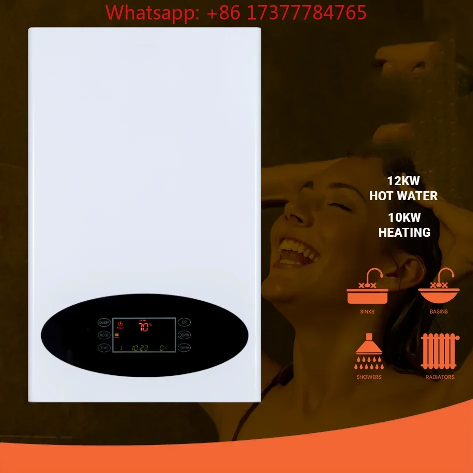 14KW Central Floor Heating Boiler Wall Mounted Outdoor Electric Heater for Home