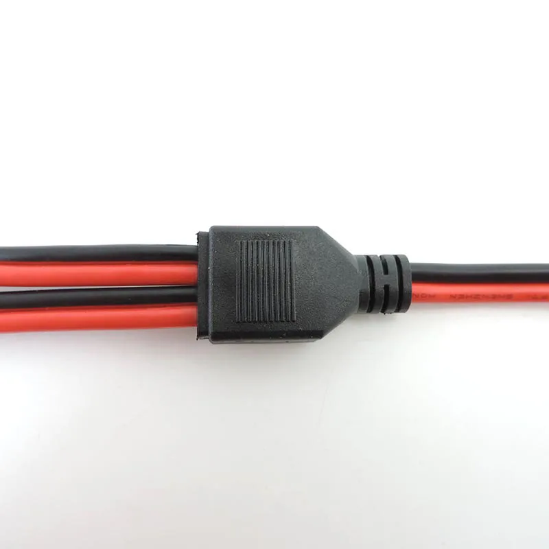 14AWG 20A 1 SAE to 2 Sae Power Extension Solar Panel system Cable Quick Disconnect Plug connector Splitter Cord For Car Battery