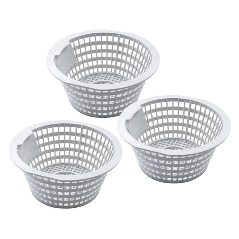 

ABUP-3Pcs 8928 Skimmer Basket For Above Ground And In Ground Swimming Pool Replacement Parts For ACM88