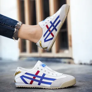 Leichte Slip-on-Turnschuhe für Männer und Frauen, atmungsaktiv, nicht rutsch, lässig, gelb, sport, komfortabel, modisch, sommer 8 Hauptverkauf Tennis lässig gelb - №7