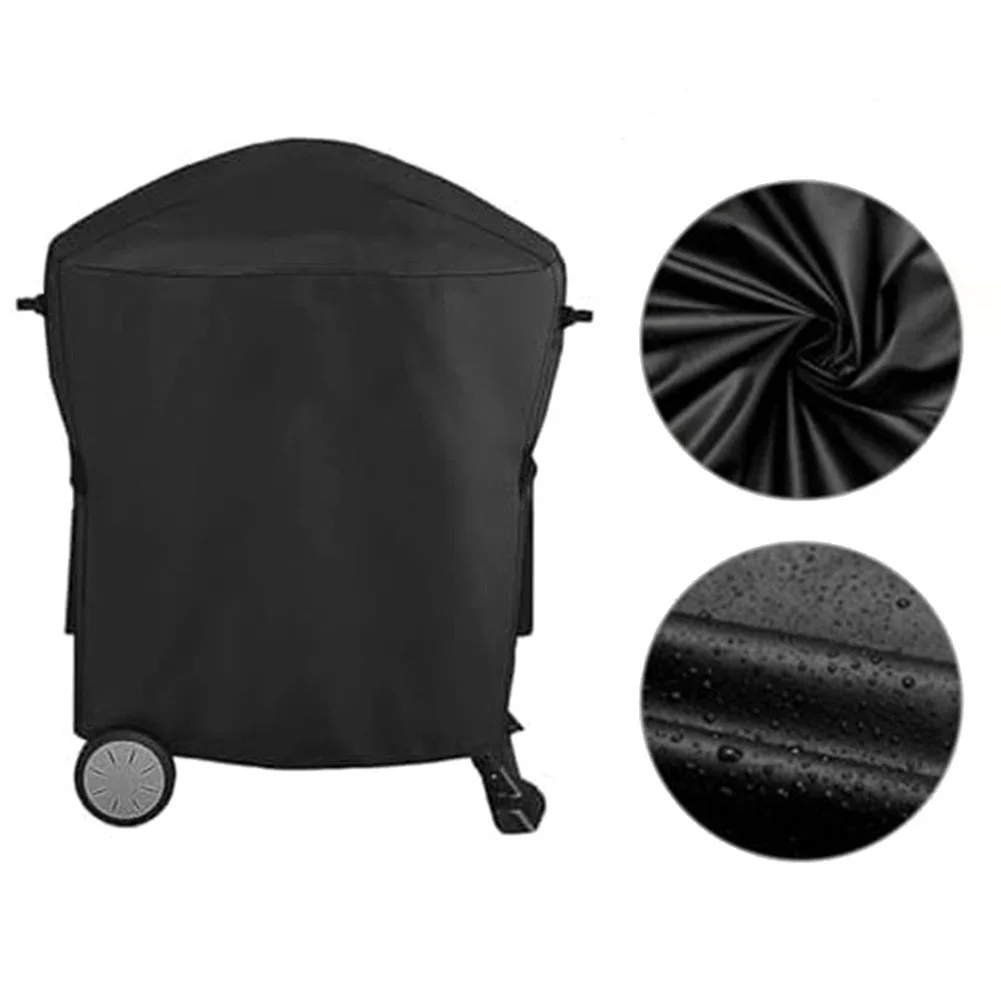 Dustproof Grill Cover 210D Oxford Cloth Cover Grill Storage Full Coverage Strong Waterproof Performance Heavy Rain Protection
