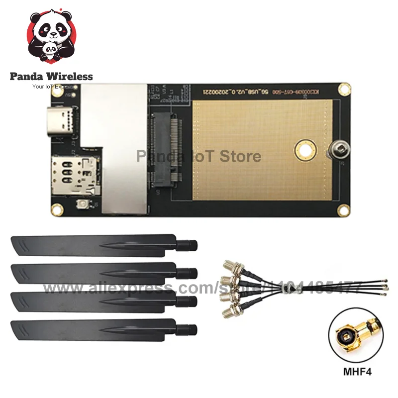 SIMCom 5G Module Multi-Band M.2 with Optional Kits - SIM8380G-M2 SIM8260G-M2 SIM8262E-M2 SIM8202G-M2 5G NR LTE-FDD LTE-TDD HSPA+