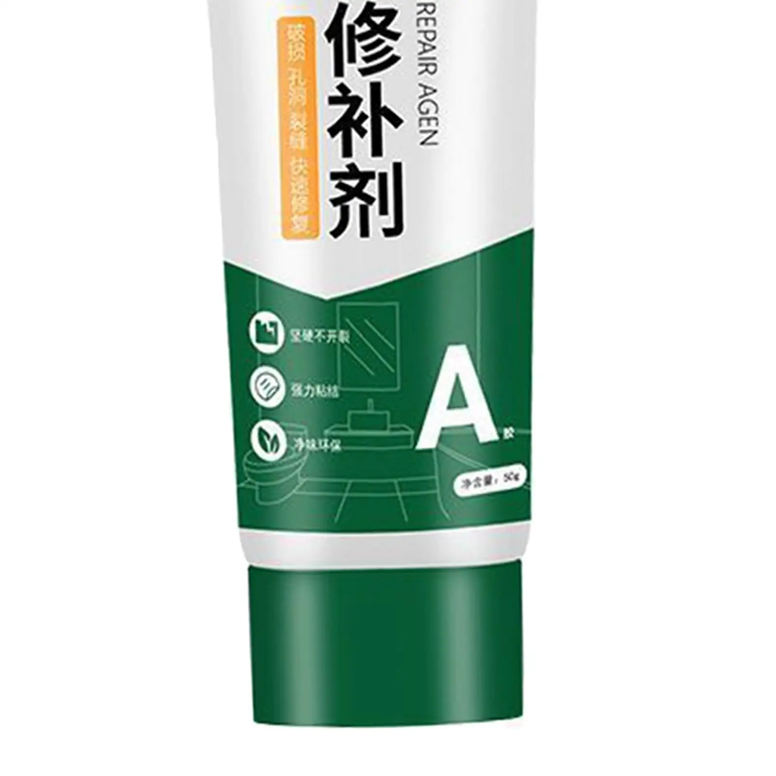 Tile Repair Agent Ceramic Crack Paste Tile Refinishing Ceramic Repair Paste for Toilet Bathroom Shower Tray Bathtub