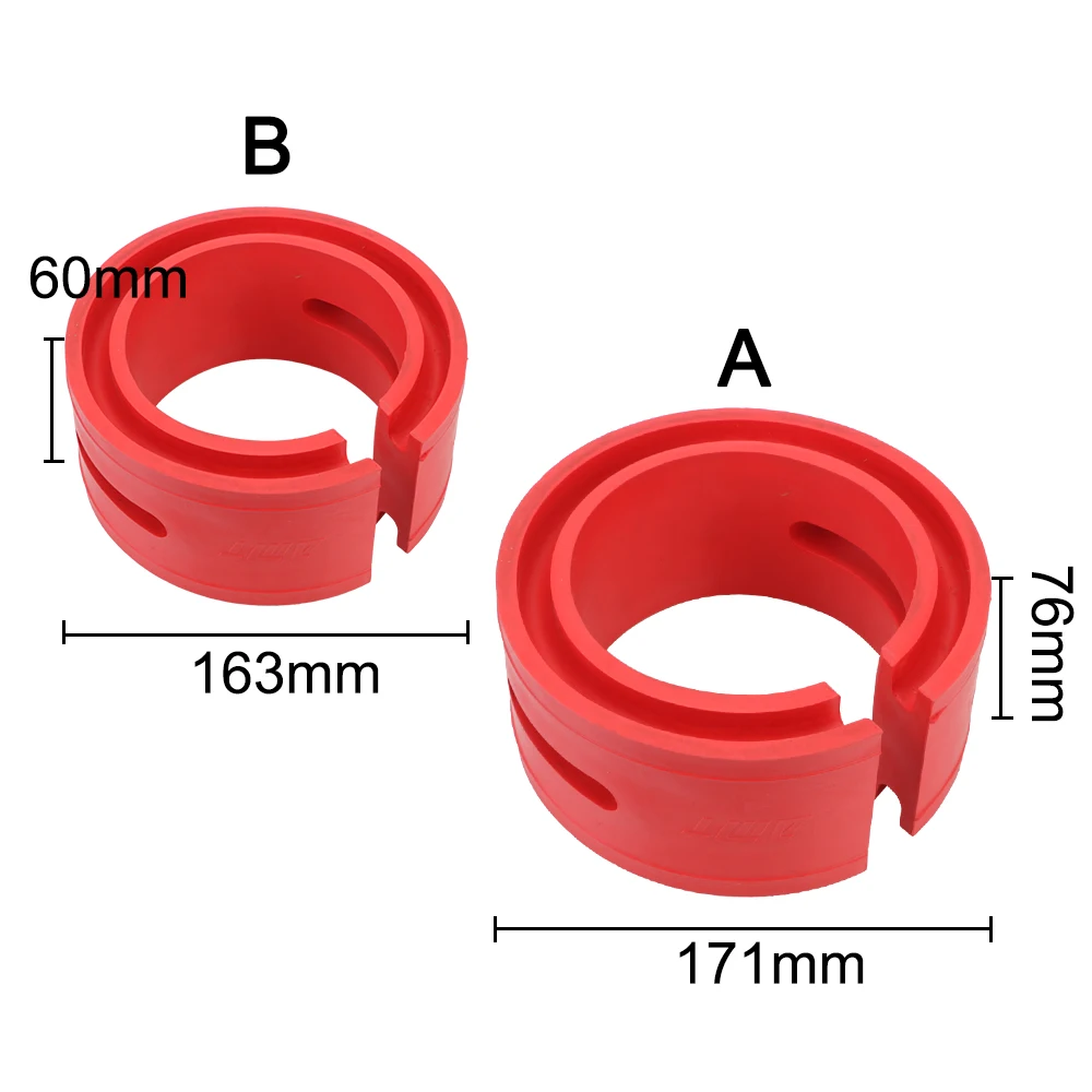 Car Shock Absorber A/B Type 1 PCS Cushion Suspension Buffer Spring Bumpers Car Accessories Universal For Cars Power Auto-Buffers