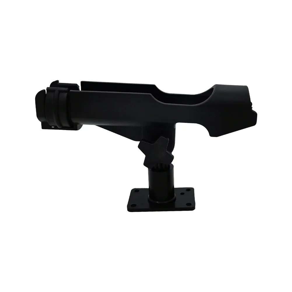 Adjustable Fishing Rod Mount for Boats with 360 Degree Positioning Control and Rod Diameter Range Coverage of 20 mm to 25 mm