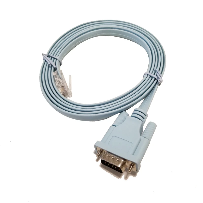 RJ45 To DB9PIN Serial Cable Network Data DB9 Hole Console Router Configuration