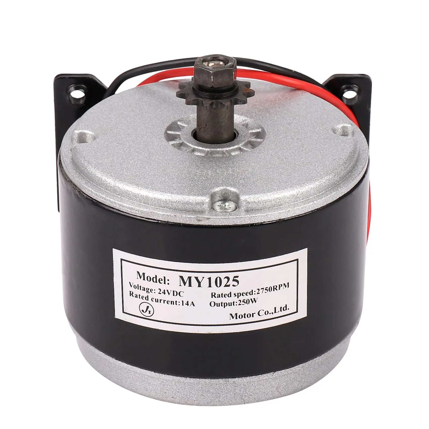 전기 모터 브러시드 250W 2750RPM 체인, E 스쿠터 드라이브 속도 제어, 24V