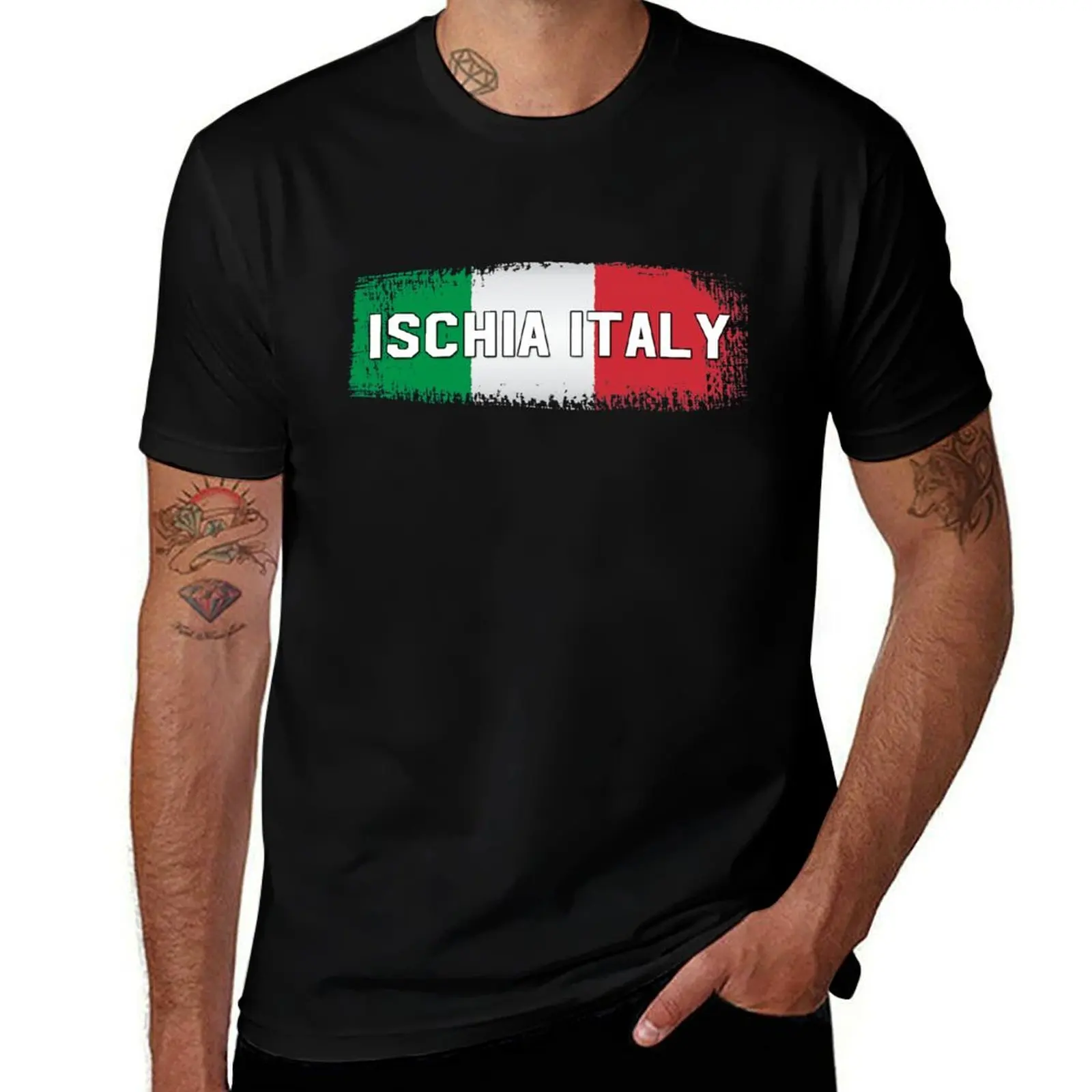 

Ischia, Italy T-Shirt men t shirt cotton 100% man t shirt designer T-Shirt