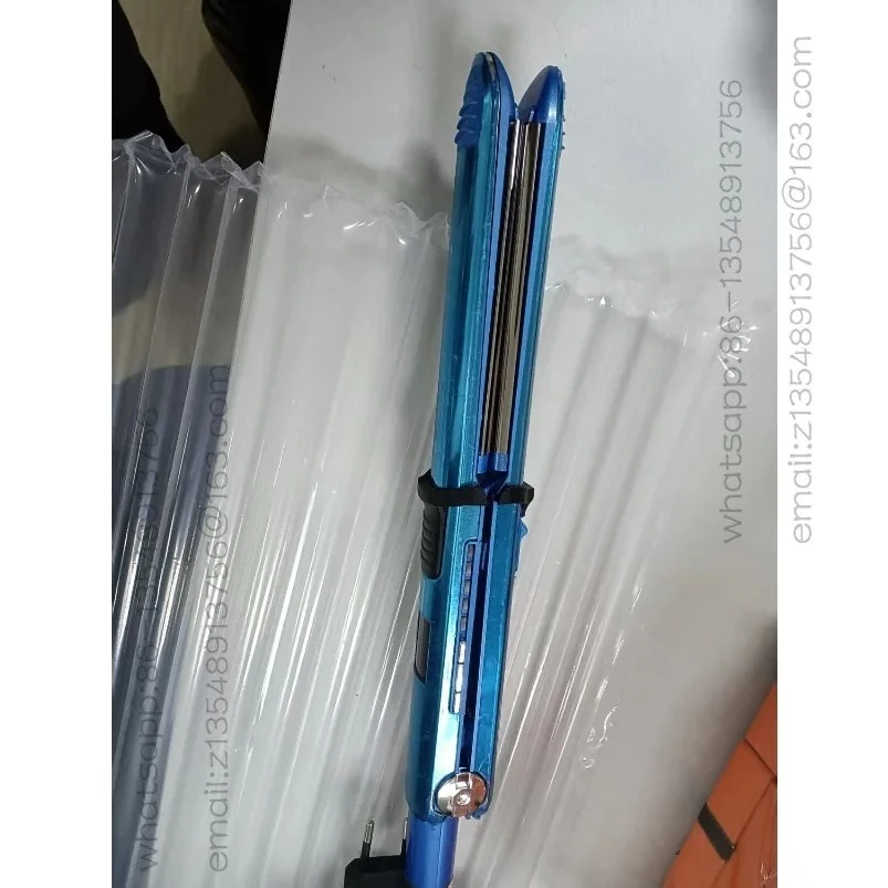 Stainless steel multi-functional household hair straightener plate with its own lock dual-purpose