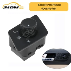 Electric Side Wing Mirror Switch Control Knob Button for Volkswagen VW Polo 9N 2005 2006 2007 2008 2009 2010 6Q1959565D