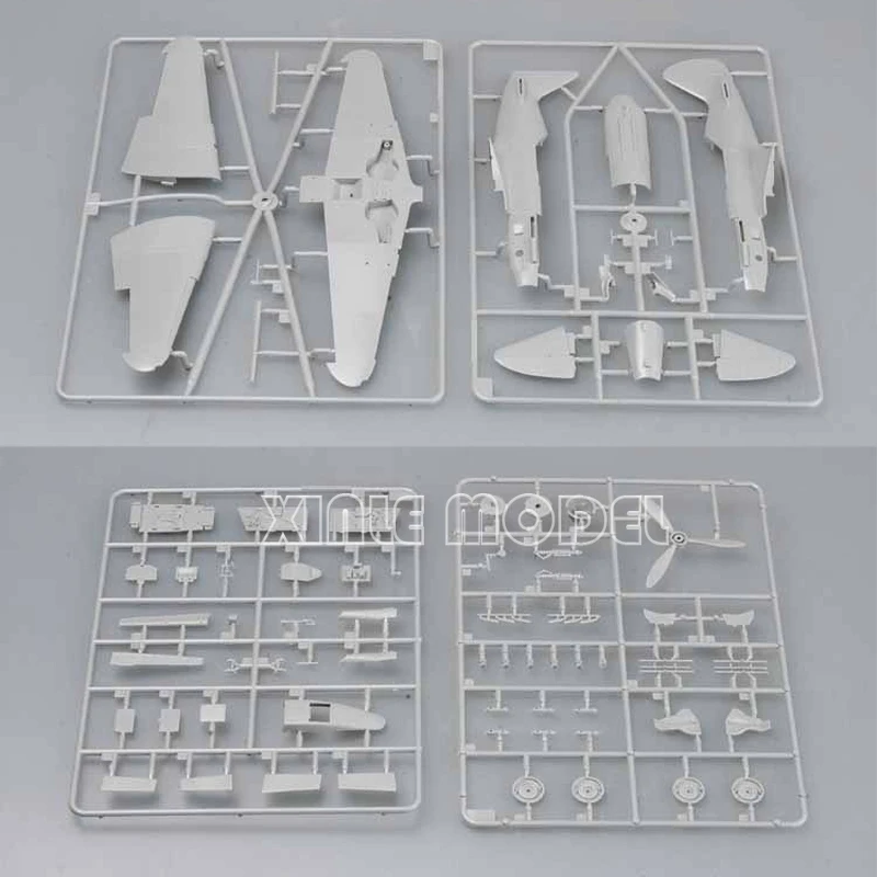 ชุดโมเดลเครื่องบินทรัมเปเตอร์ TP02831 เครื่องบินรบ MiG-3 ของโซเวียตในระยะท้าย 1/48
