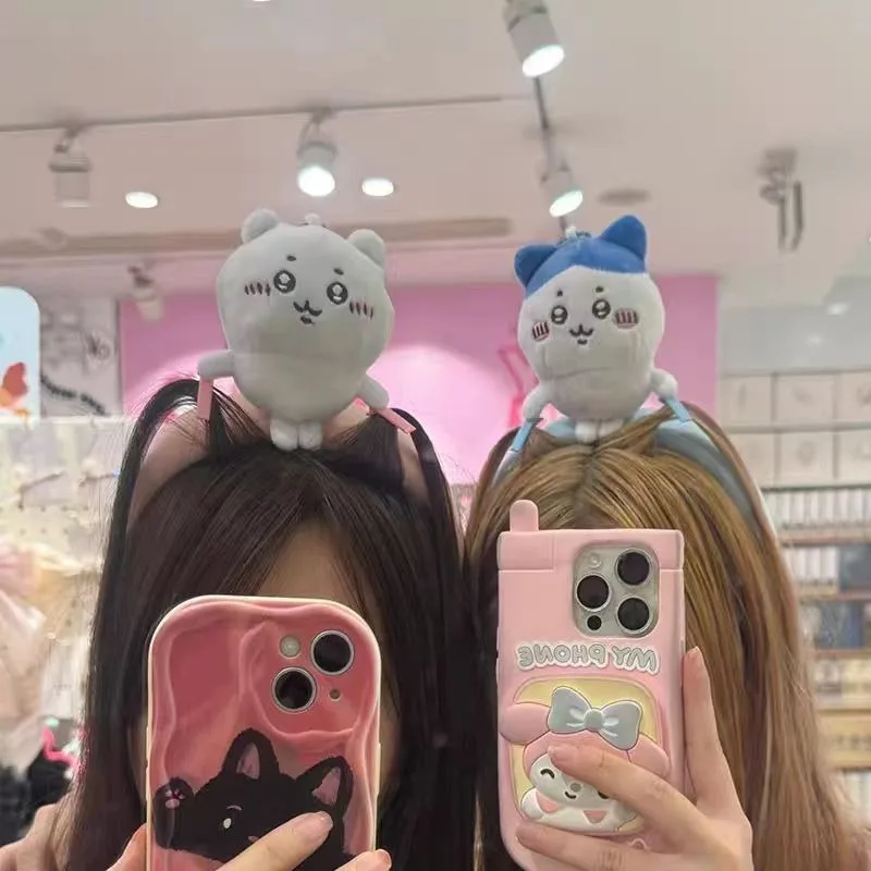 

Kawaii Sanrio Chiikawa Anime Lovely Doll Headwear Decoration Cute Cartoon Hair Band Accessory Pendant Lovely Gifts Toys