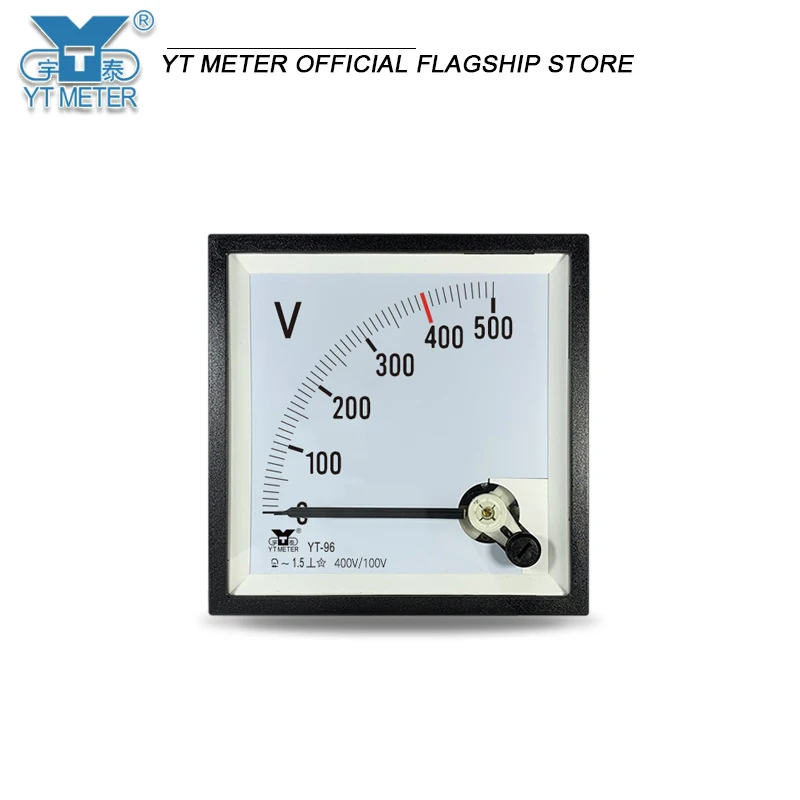 CP96 secondary AC voltmeter 400V/100V 380V/100V 450V500V Voltage transformer yt96