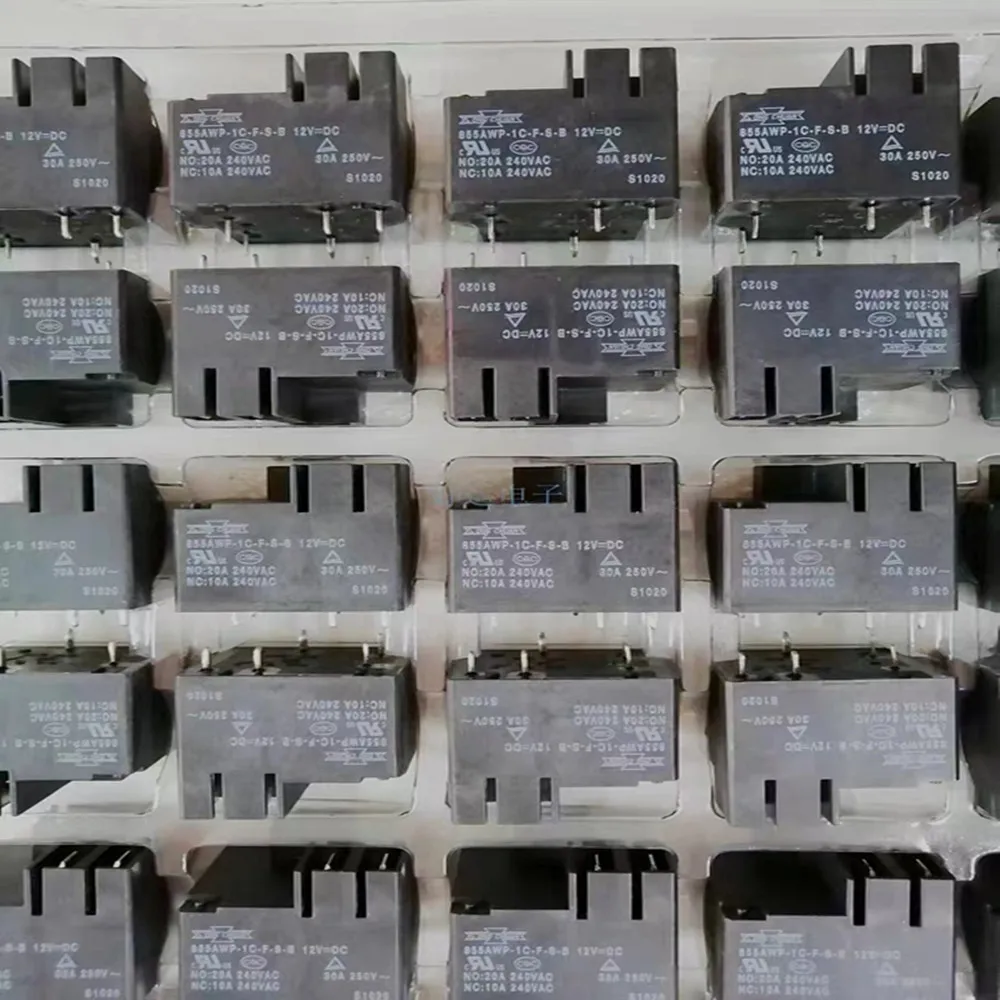 Originele 855awp-1c-f-s-b 12vdc Relais Plug-In 30a Stroom