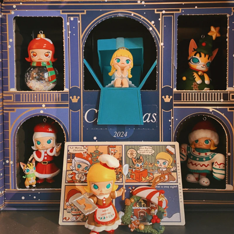 

POP MART MOLLY Castle Miracle Box Series Figuren Actionfigur Niedliches Spielzeug
