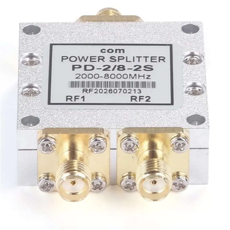 ABLJ Microstrip Combiner 2-8G One Point Two Power Divider 2000-8000Mhz SMA Power Splitter