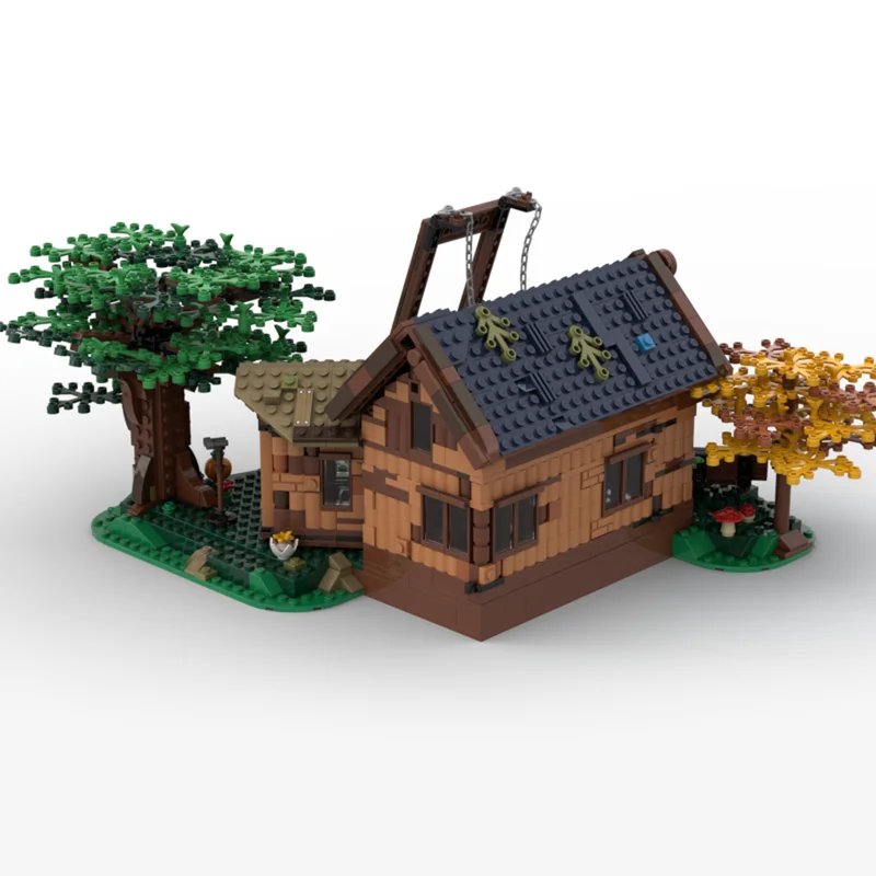 3032 قطعة MOC شجرة البيت 3 1 حزمة مغامر نموذج اللبنات البناء DIY بها بنفسك لعبة إبداعية الطوب هدية الكريسماس للأطفال #4