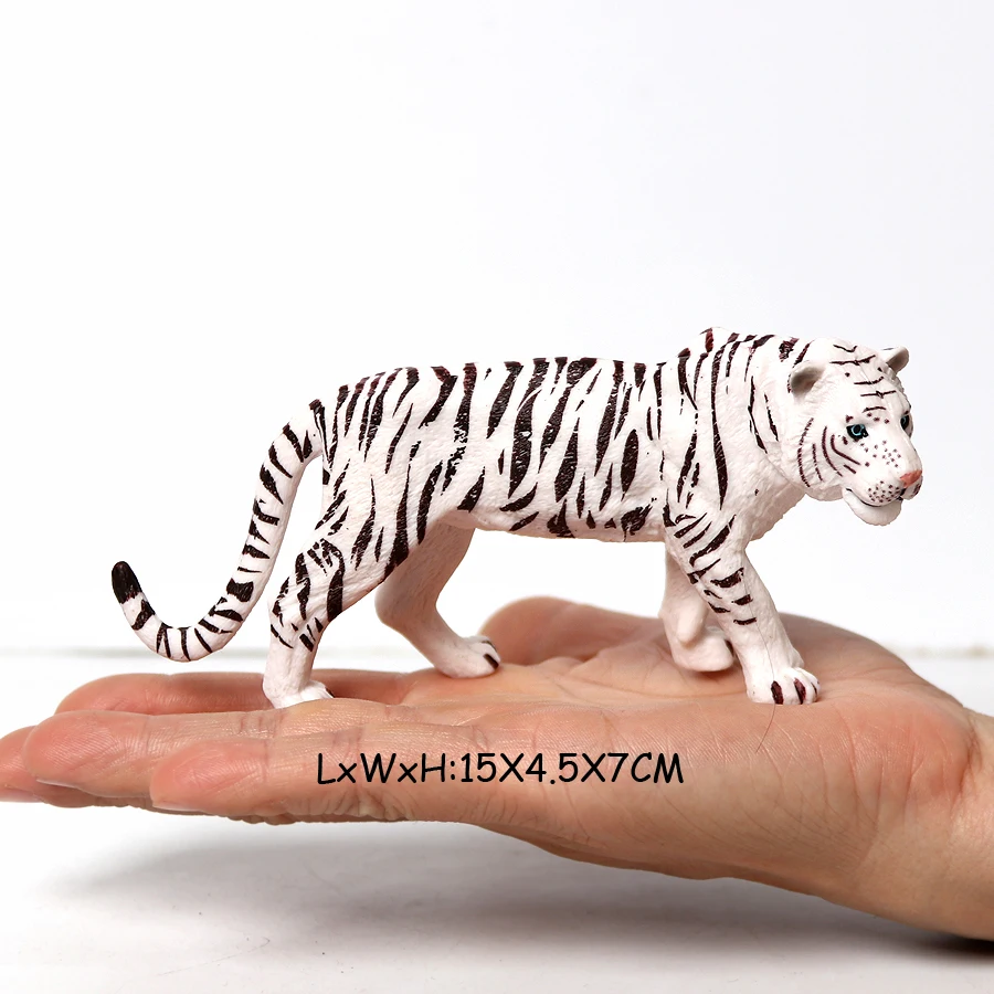 タイガー雌虎 Tigerkin 野生動物の置物プラスチックジャングル動物の