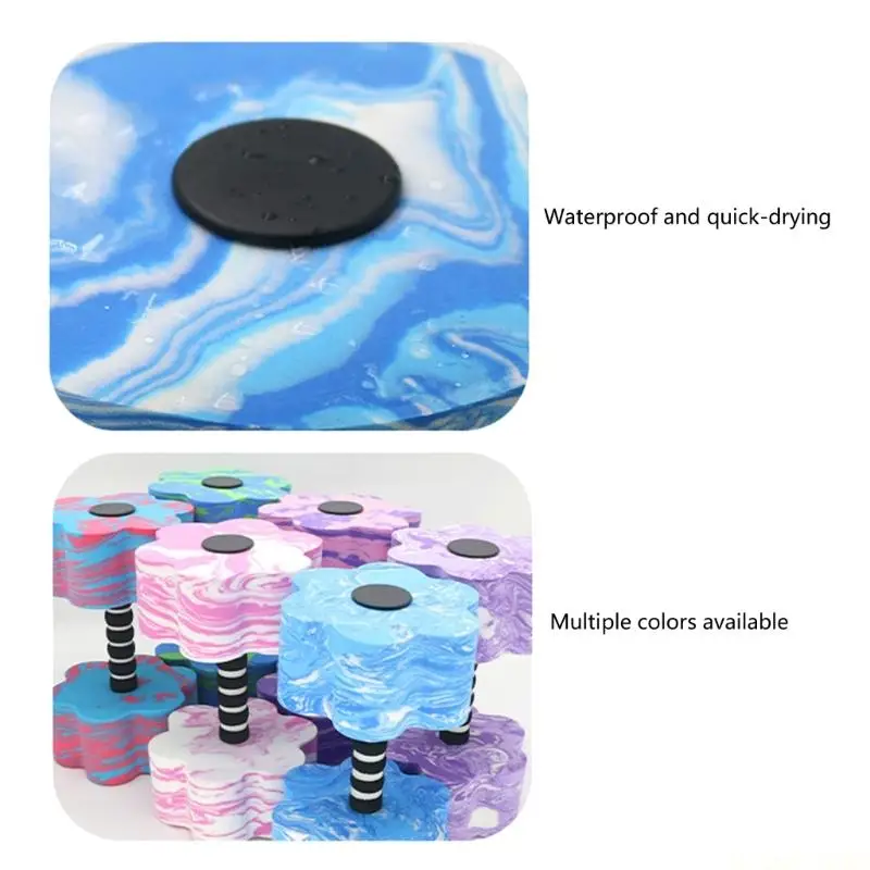 

M5TC EVA Foams Barbells Water Aerobics Equipment Pool Weight Water Dumbbells for Pool
