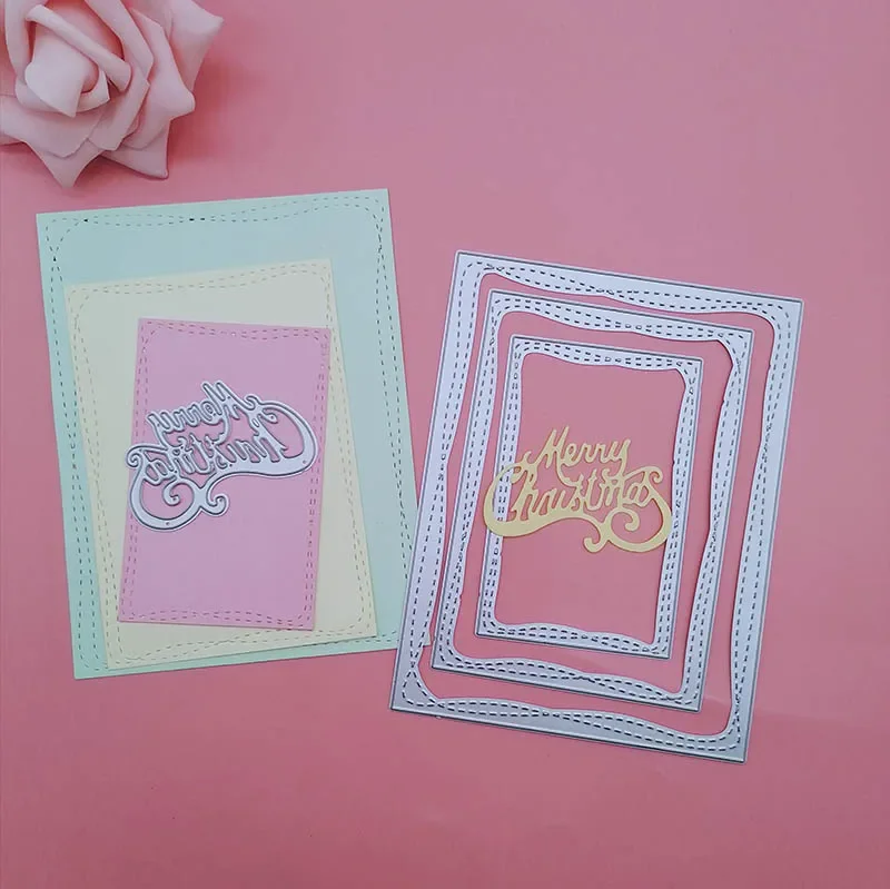 The WONKY RECTANGLE Cutting Die That Transformed My Holiday Cards Forever