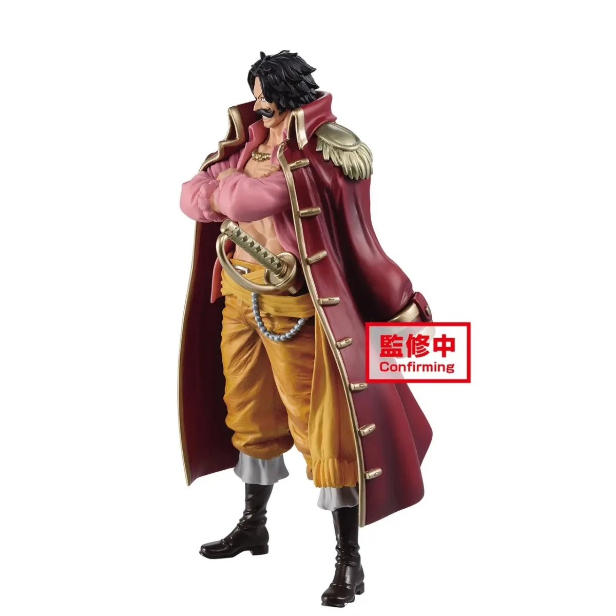 Bandai Original Anime One Piece DXF Grand Line Wano Country Gol·D·Roger 17cm PVC Action Figure Collection Model Ornament Toy