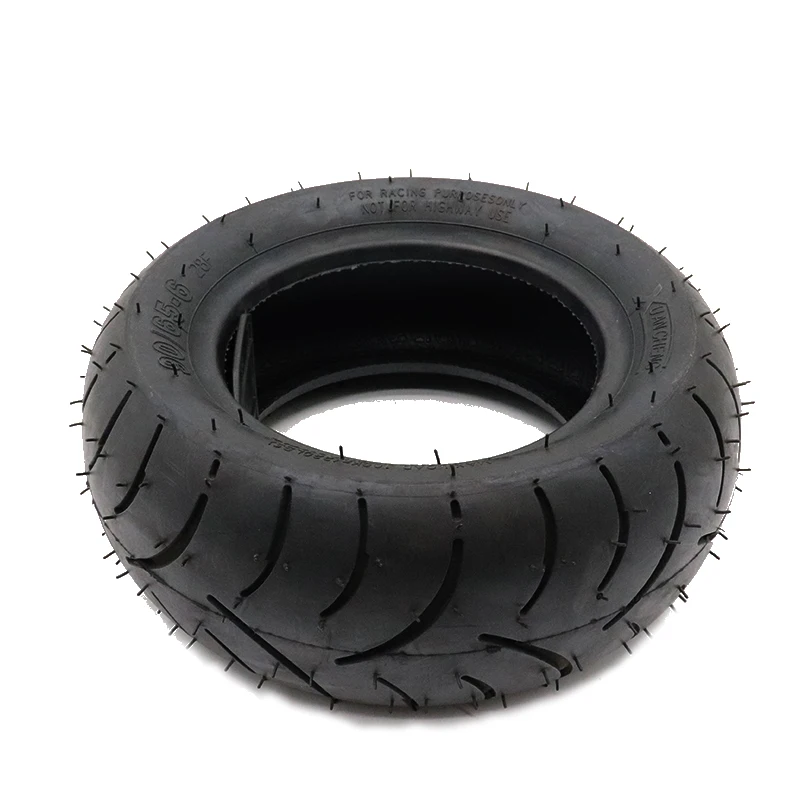 11 Inch Pneumatic Wheel Accessories 90/65-6 Tyre Inner Outer Tube Tubeless Tire for Electric Scooter Explosion-proof Tyres