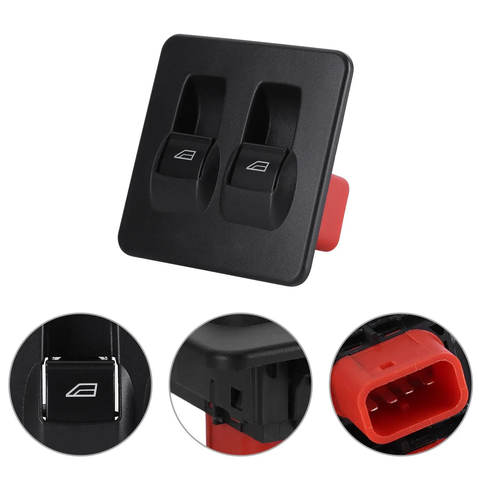 Window Control Switch, Door Lock Window Switch Panel, Easily Install ,Parts