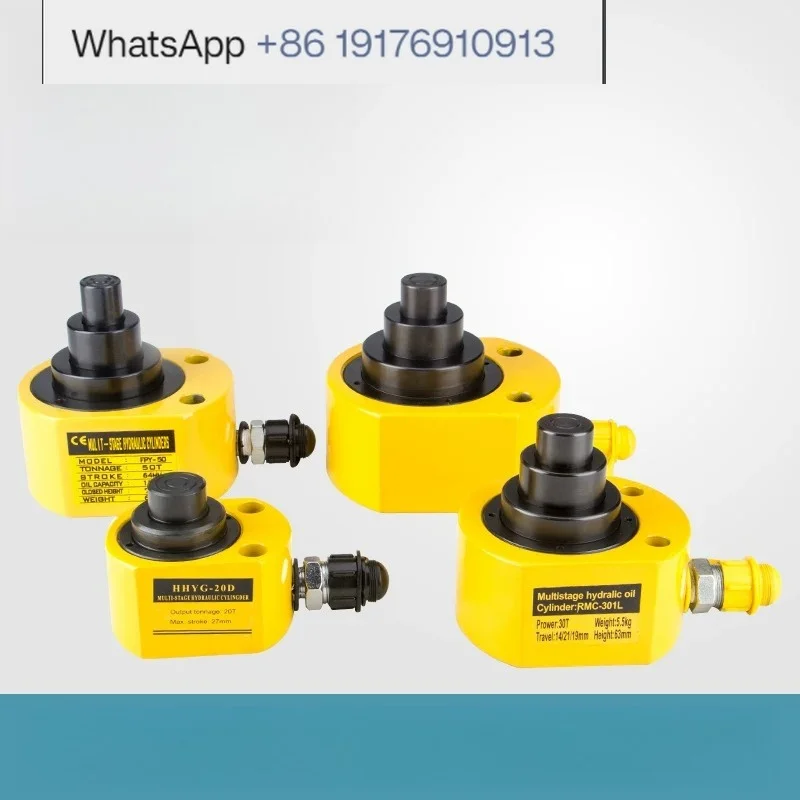 Multi-section hydraulic jack, electric jack separate DFPY-10T 20T 30T 50T 100T