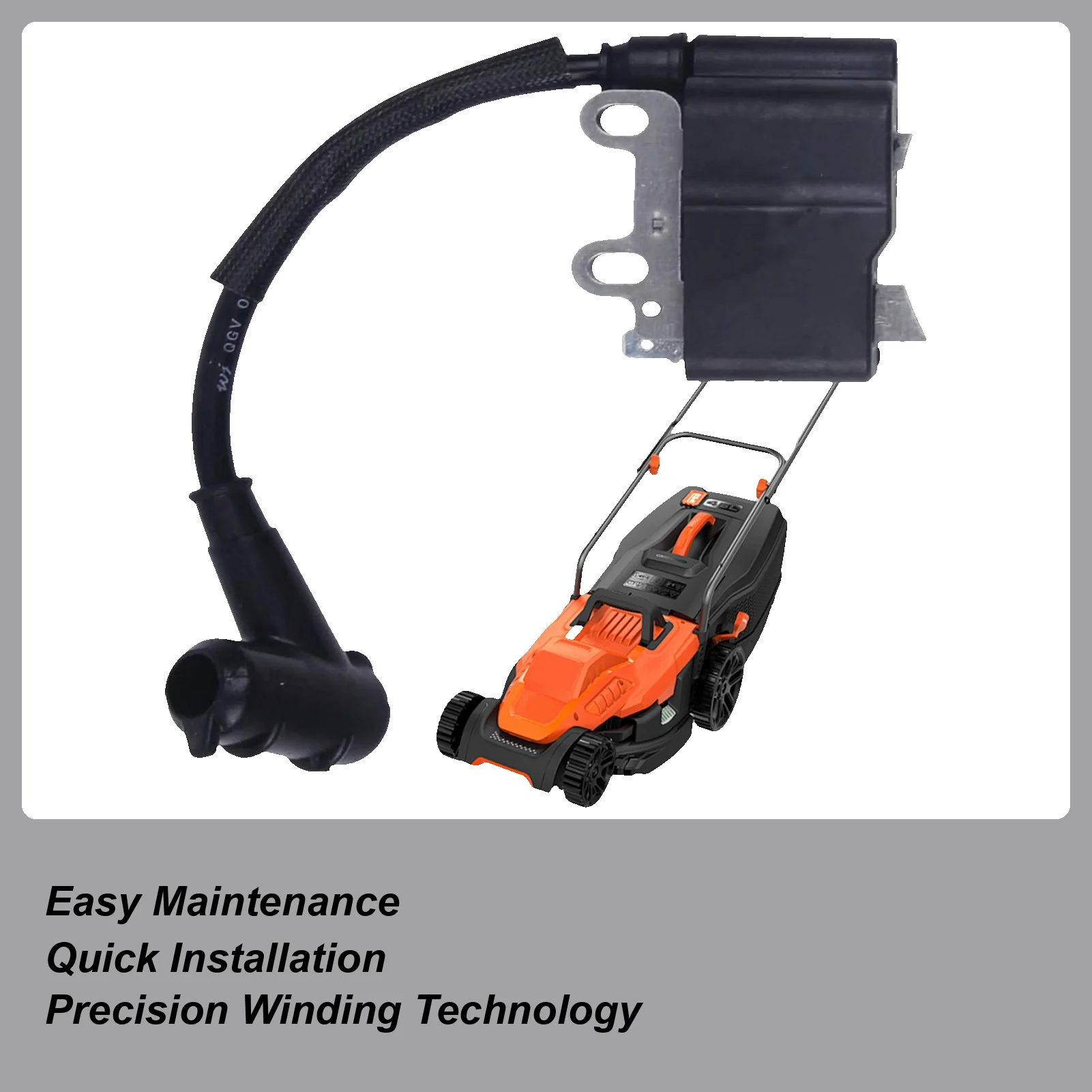 High Performance Ignition Coil for Lawn Mower Engine Replacement Parts Outdoor Garden Equipment Maintenance Repair Accessories