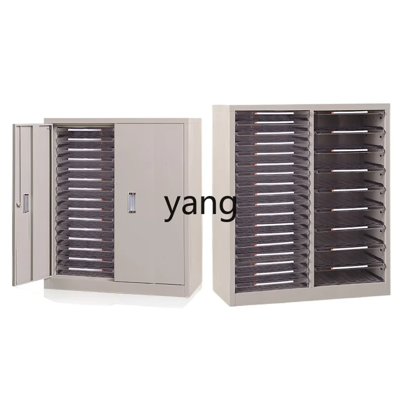 

LHH file cabinet drawer type data file storage and organization cabinet multi-layer