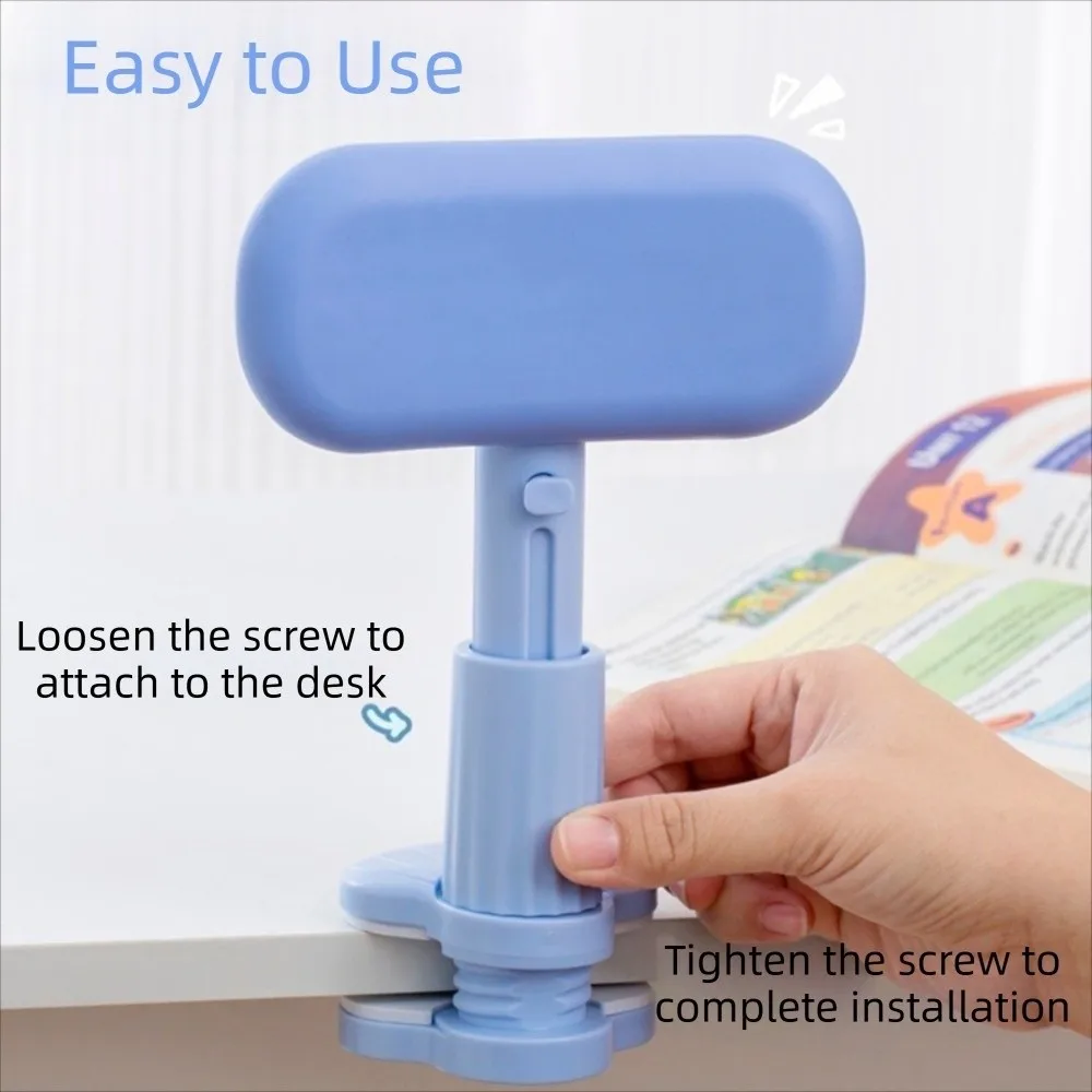 Ergonomic Desk Posture Corrector Proper Sitting Vision Protection Adjustable Desk Clam Mat Comfortable Soft