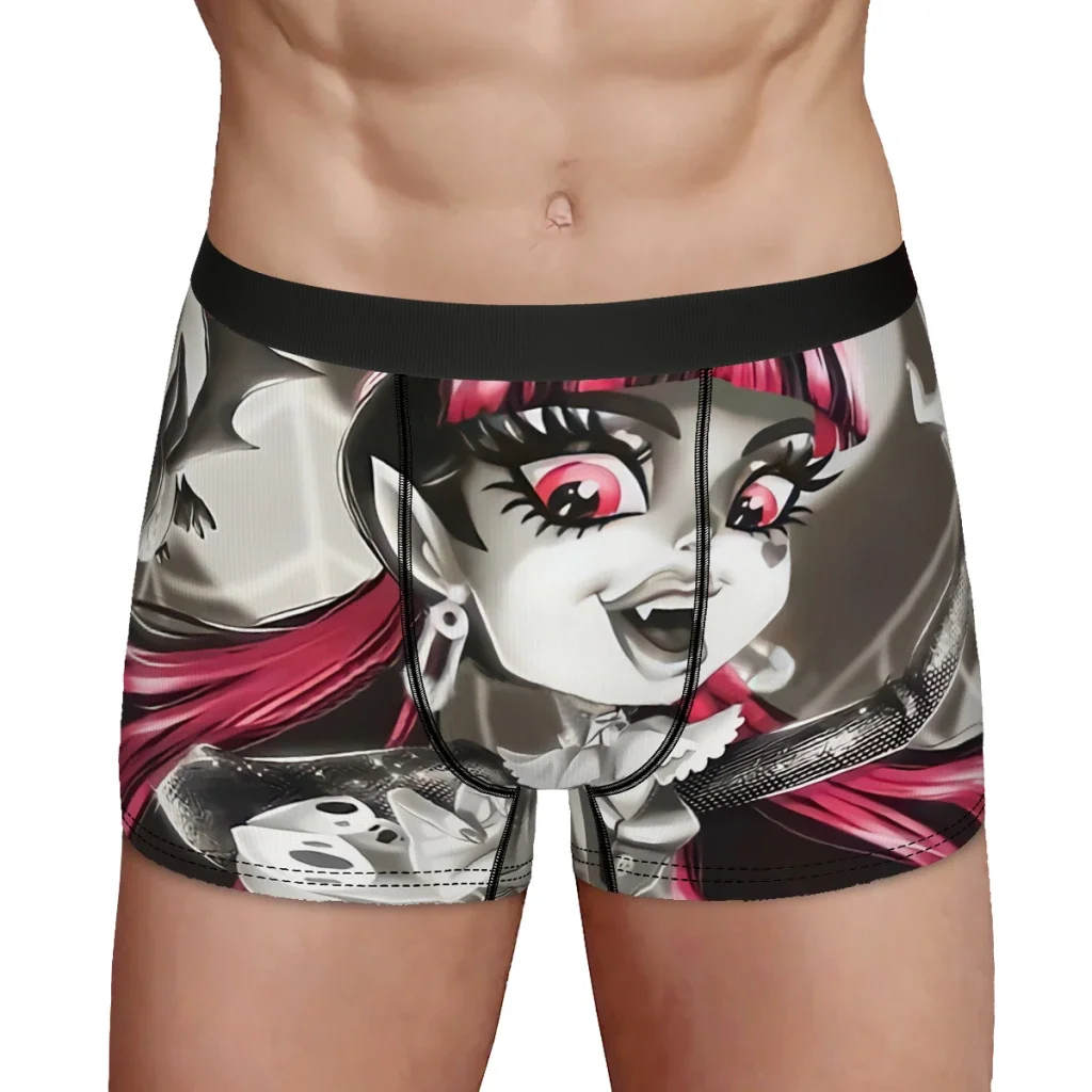 OG Draculaura High Doll Underpants Cotton Panties Male Underwear Ventilate Shorts Boxer Briefs