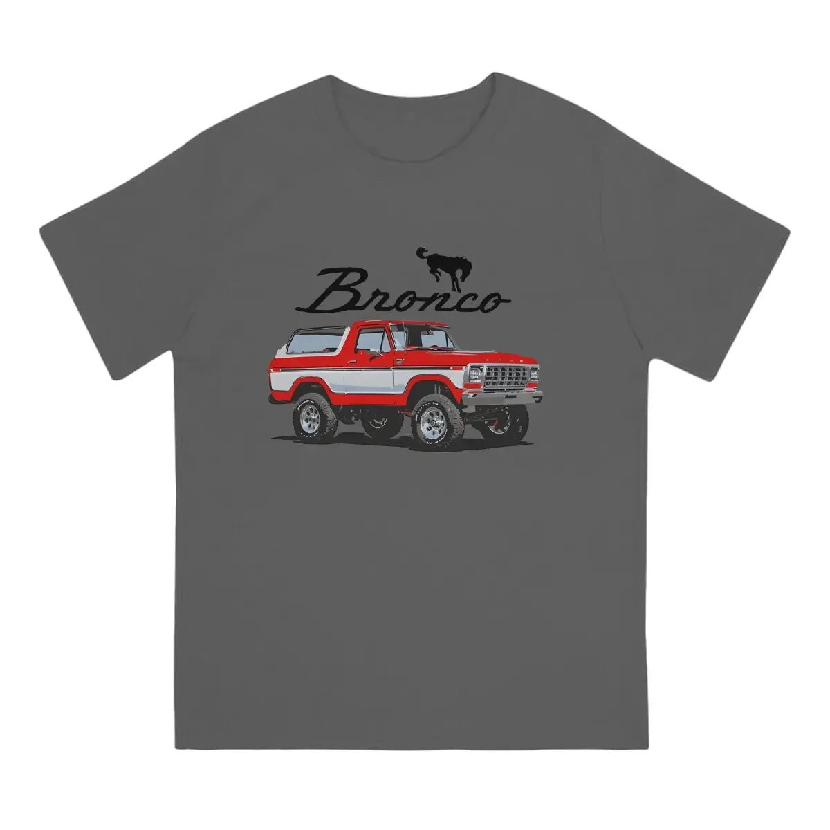 1978 Ford Bronco Ranger XLT Truck Owner Men T Shirt Humor Tees Short Sleeve Round Neck T-Shirts Pure Cotton Present Tops