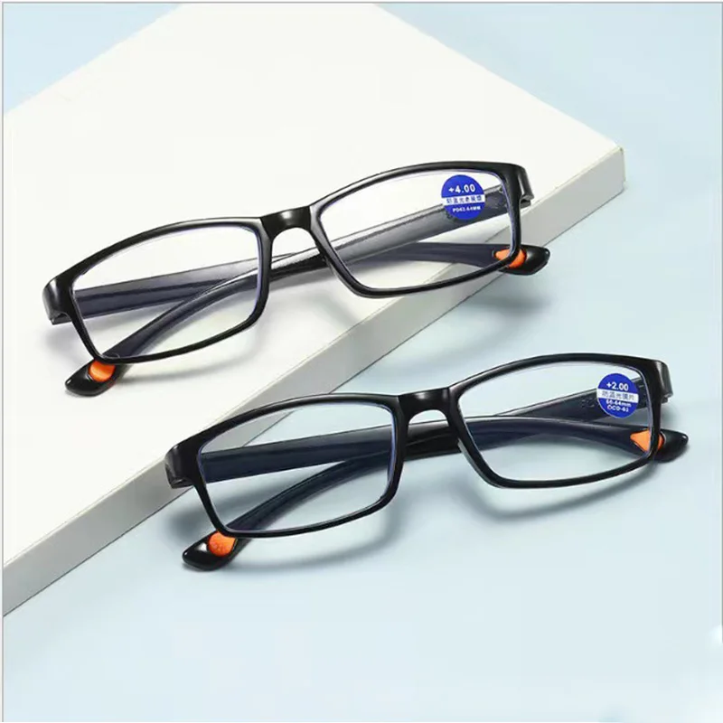 

Reading Glasses Men Women Prescription Far see Eyeglasses TR90 Optical Read Eyewear Blue Light Blocking Spectacles 0 +1.0 To +4.