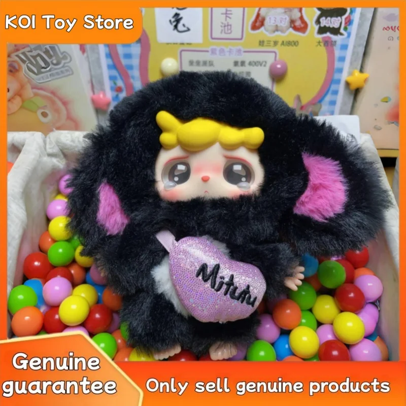 جديد الأصلي الطفل ثلاثة مي توتو و حولا لا صندوق أعمى حقيبة قطيفة قلادة الحلي الزخرفية جمع الدمى عيد ميلاد فتاة هدية