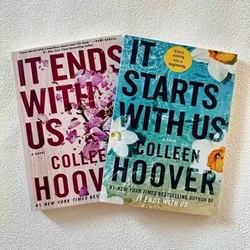 It Starts with Us By Colleen Hoover/It Ends with Us Novels Book in English #1 Sunday Times Bestselling Paperback