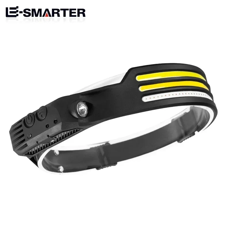LED Induction Headlamp with Rechargeable Battery