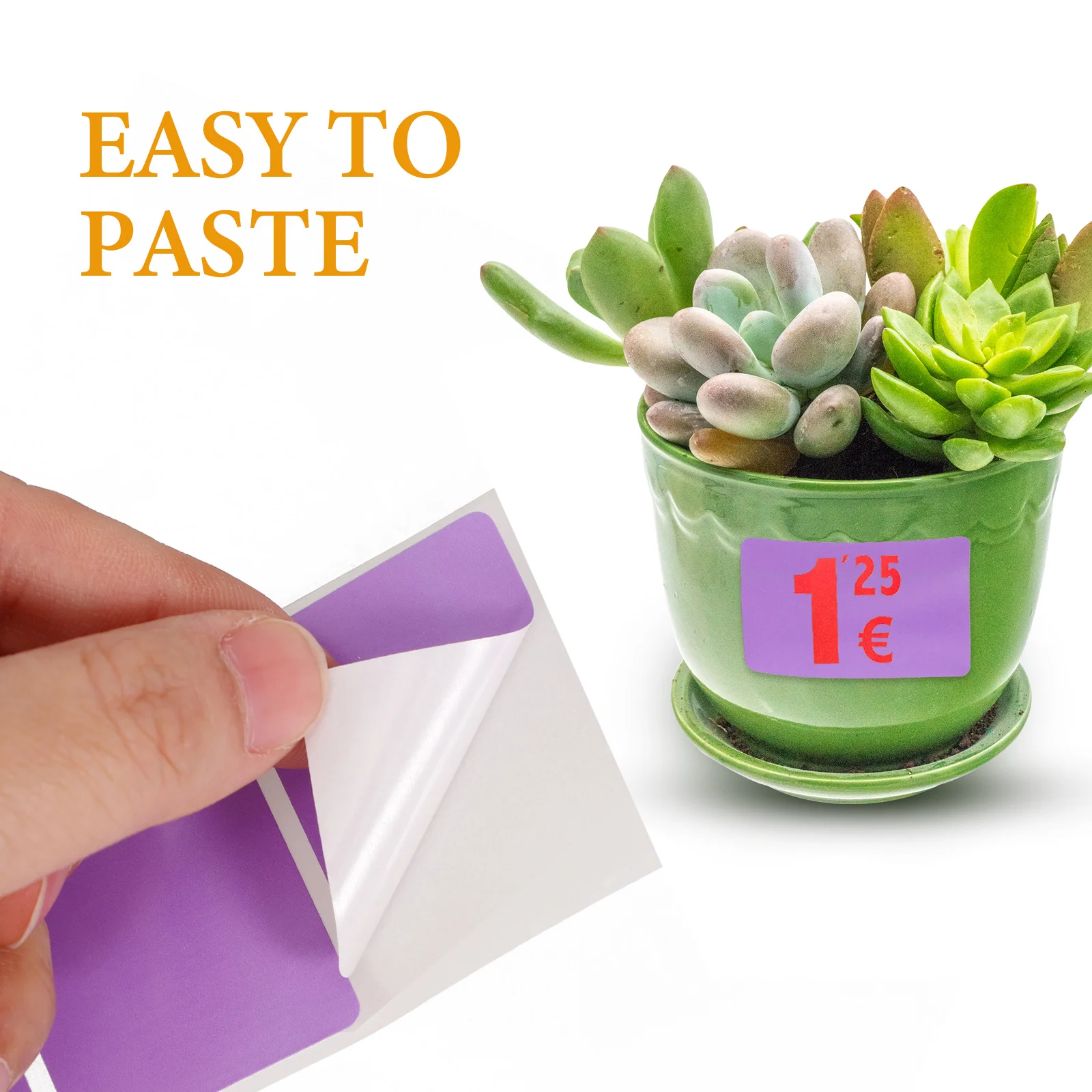 

800 Sheets Colored Thermal Label Paper 40x30mm Matte Waterproof Tearproof Printable Stickers Adhesive Labels Price Tag