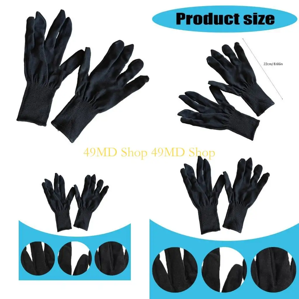 49MD 2pcs Outdoor Activity Gloves Touchscreens Friendly Mittens Unisex Cold Weather