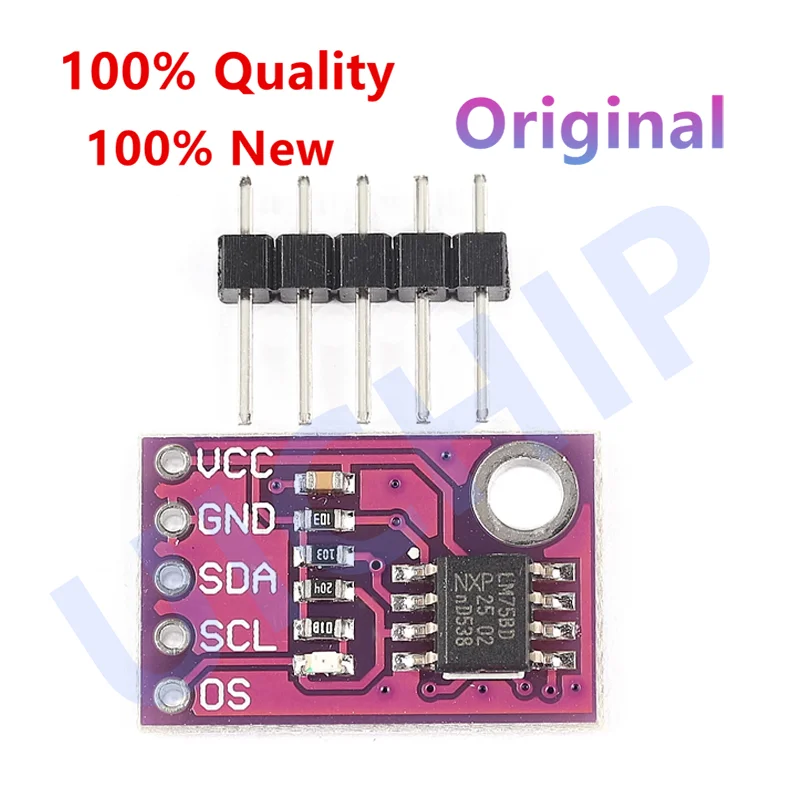 10PCS LM75  temperature sensor high speed I2C interface high precision development board module