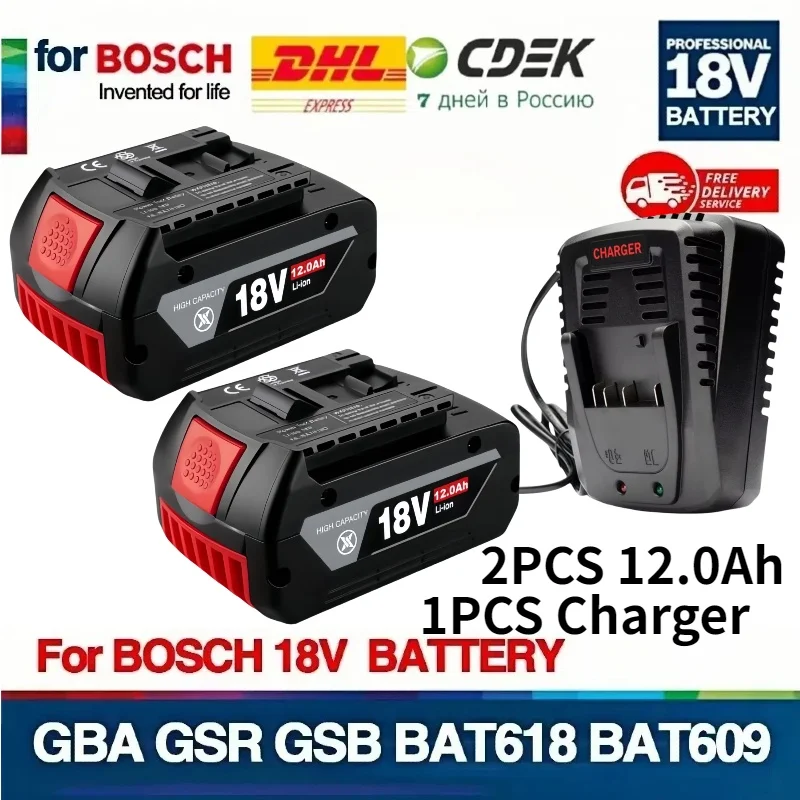 

18V 10.0Ah for Bosch18V 6.0Ah lithium-ionbattery BAT609 BAT618replaceable ProCORE18V+8.0Ah Professional for⚡Bosch tools