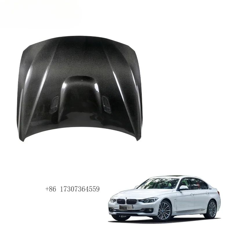 

Modification 2013-2018 Auto Body Accessories Carbon Fiber Front Cover for 3 Series F30 Upgrade M3 Engine Bonnet Hood