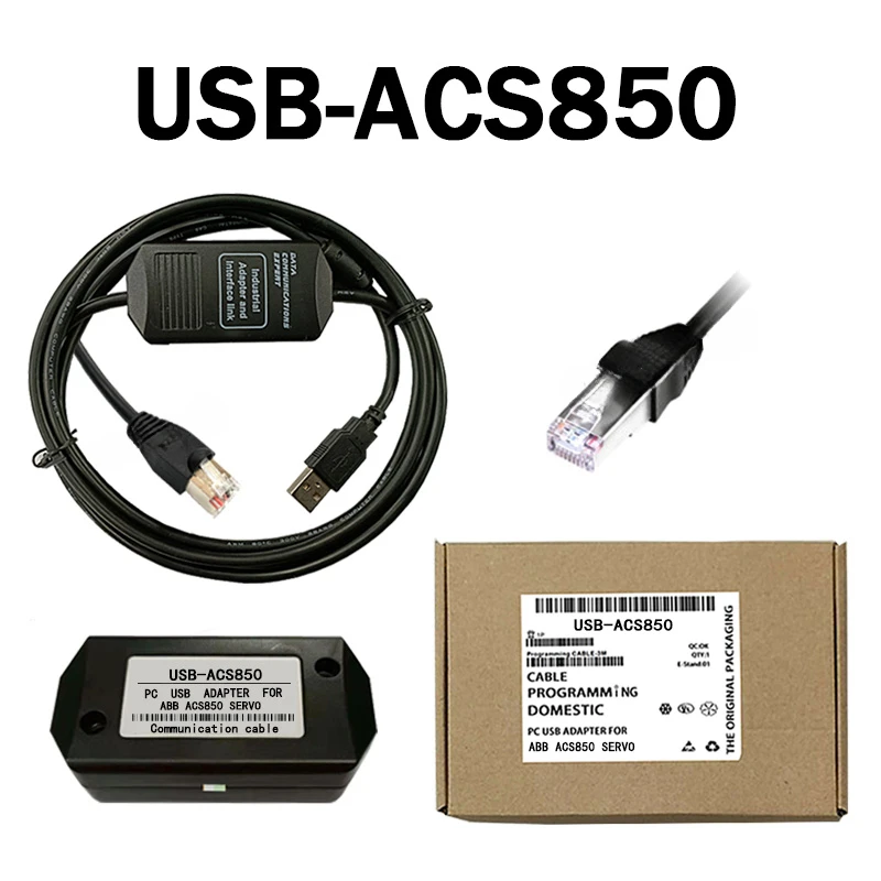 

For ABB ACS850 series inverter USB data download cable connected to the computer communication debugging cable USB-ACS850