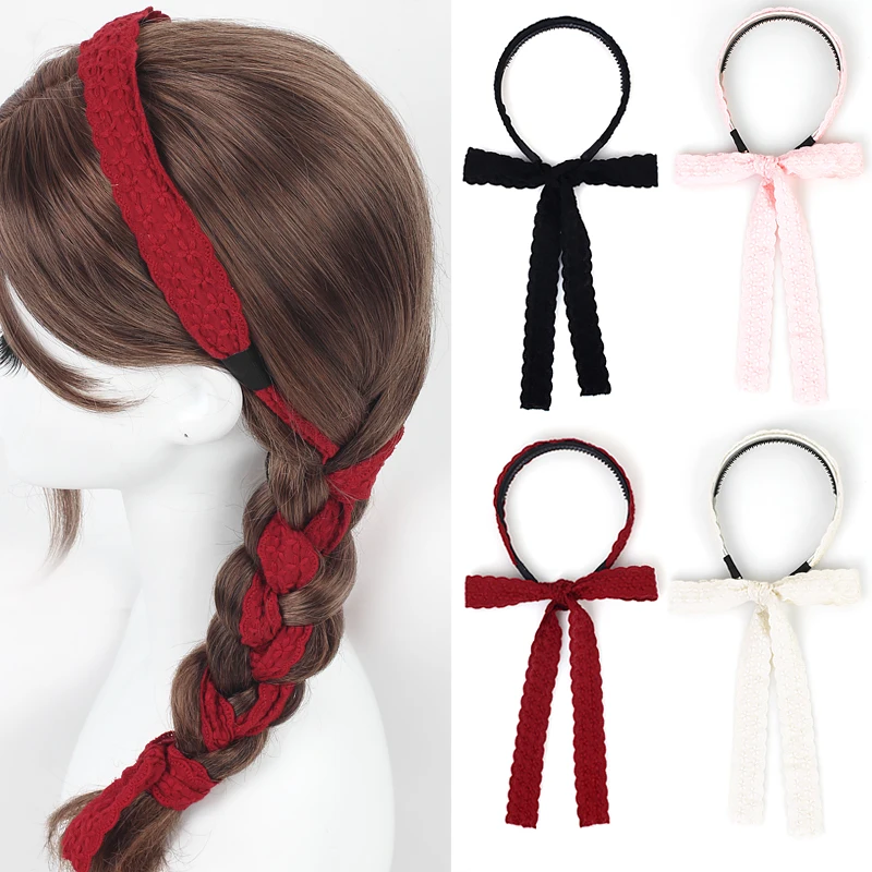 Kinder Neue Bogen Elegante Stirnband Mode Kind Haarband Haar Zubehör Baby Clip Oem Frische Haarband – Detail 1