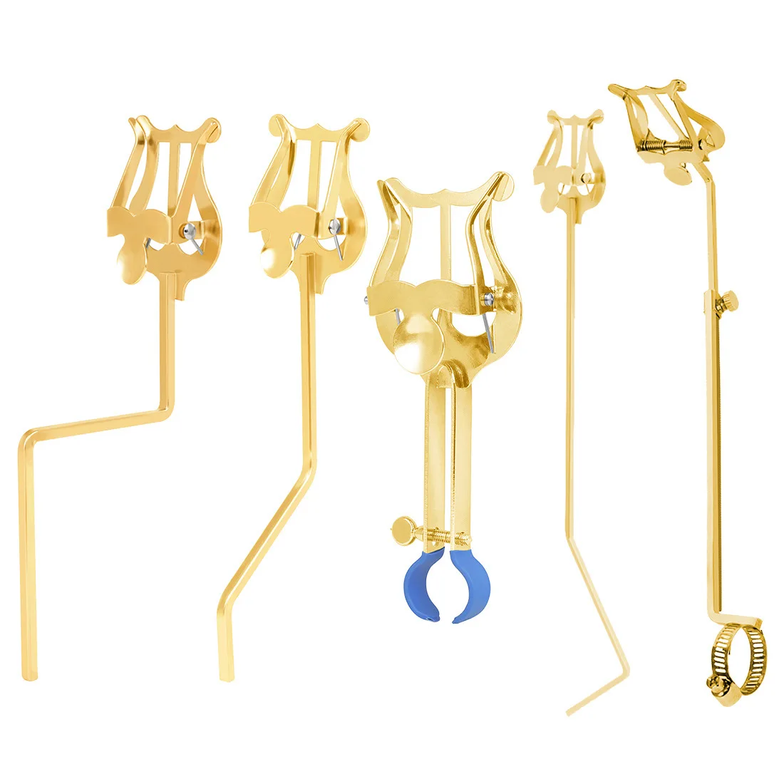 Wind Accessories Music Stand Portable Marching Music Stand Saxophone Trumpet Flute Reading Clip Small Score Stand