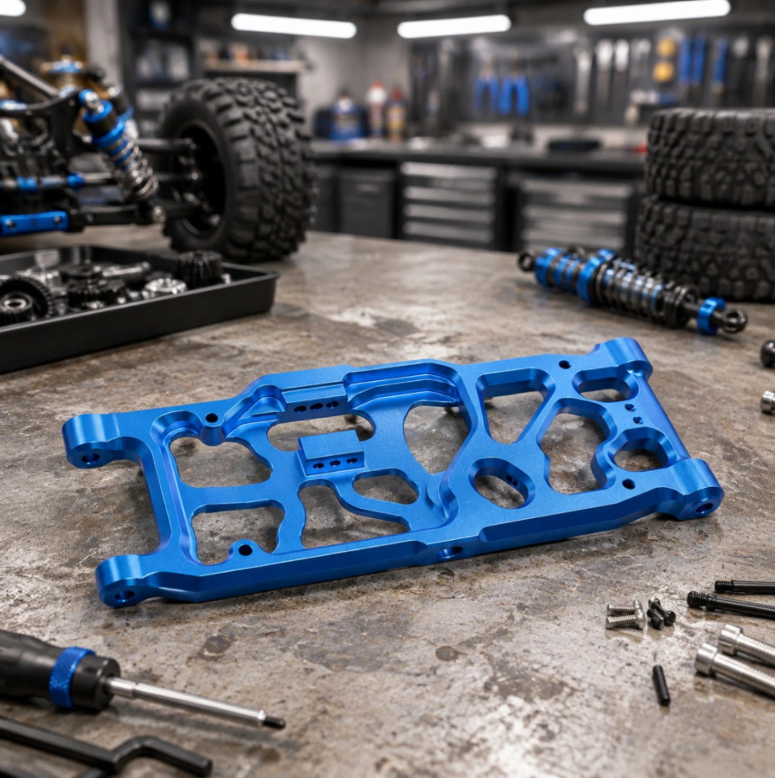 Rear Lower Hanging Arms Easy Installation ARRMA 1/5 KRATON 8S Rear Lower Hanging Arm Replacement Parts Tough Long-Lasting