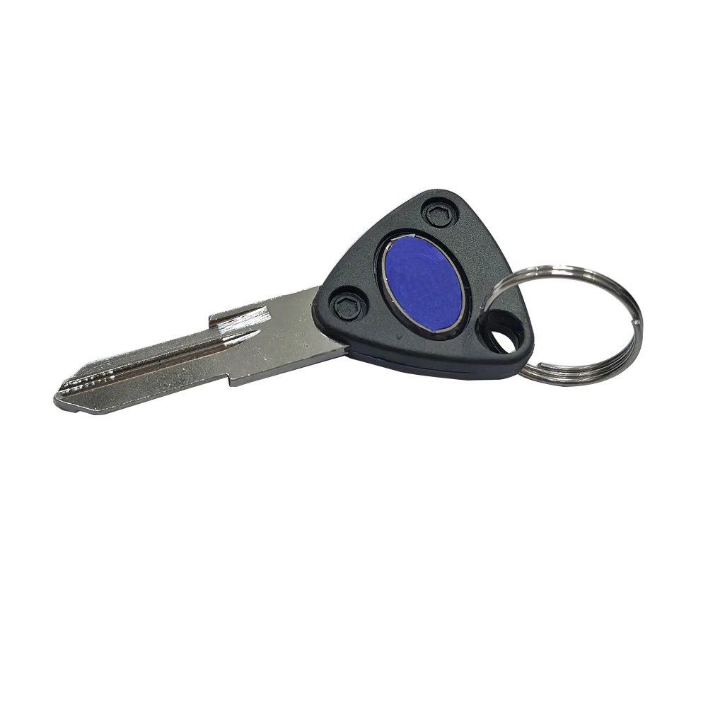 

For FB Mondial HPS 125 Hipster HPS125 Motorcycle Key Embryo Key Cap Uncut Blade Key
